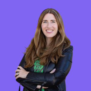 Julia Stiglitz Purple BG Julia Stiglitz Purple BG